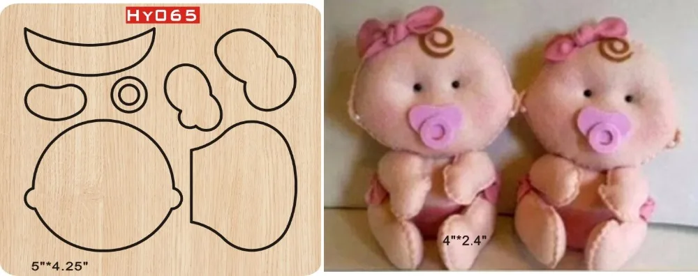 

baby/2 new wooden mould cutting dies for scrapbooking Thickness-15.8mm
