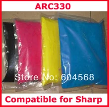 High quality color toner powder compatible for Sharp arc330/330 Free shipping