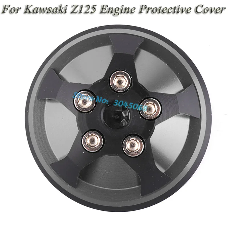 Для KAWASAKI Z125 Pro Аксессуары для мотоциклов с ЧПУ Алюминий двигателя статора Защитная крышка из исинской глины для украшения