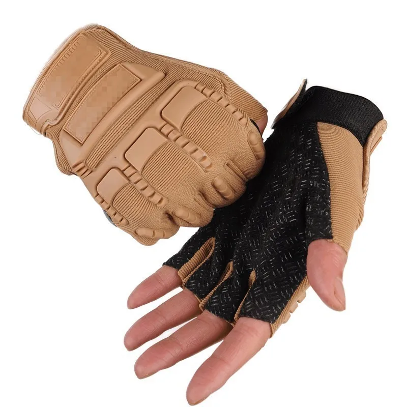 Tactical Half Finger Fishing Gloves Anti-Slip Touch Screen Hunting Camping Cycling Camouflage Outdoor Sport Equipment |