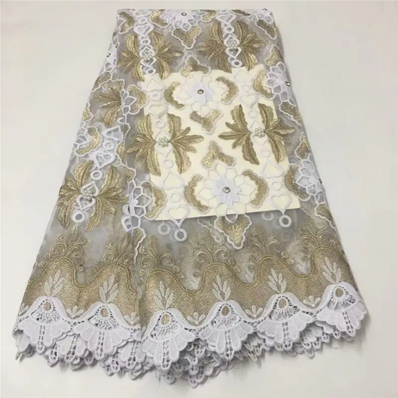 

ZQM!2019 Latest Style African Lace 2019 Swiss Cotton Dry Lace Fabric High Quality Swiss Voile Lace Material With Stones ! L30930