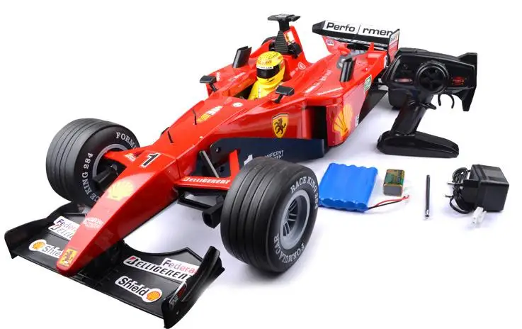 1:6 RC F1 Formula модель автомобиля с дистанционным управлением на радиоуправлении f1 спортивный гоночный автомобиль с высокой скоростью большой размер: 77x34x19,5 см