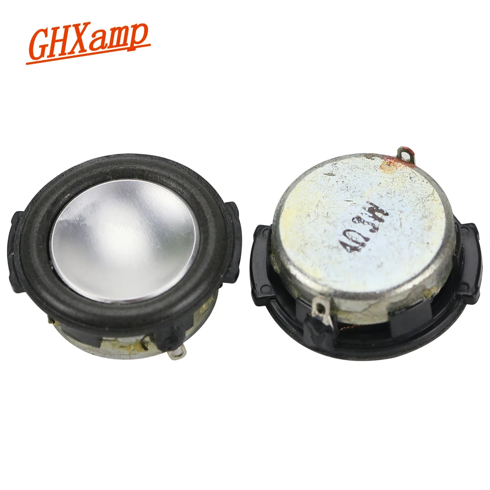 Ghxamp-mini Coluna de Baixo Médio Som Completo 4ohm 3w Lateral da Espuma 31 mm Redondo Mp3 1.25 Par - Image 4