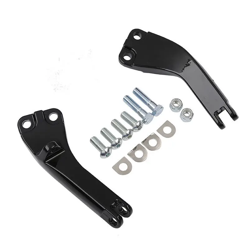 For Harley Foot rest Passenger Foot Pegs Mounting Brackets For Harley