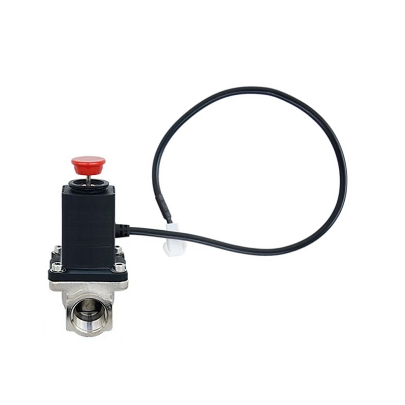 

Free shipping LPG Nutural Gas emergency shut off solenoid valve for Home security alarm system