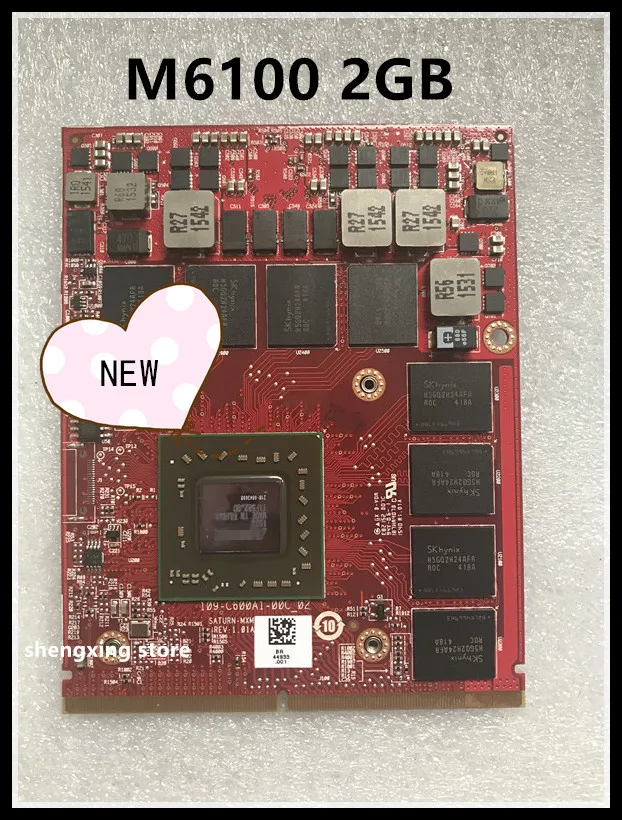 Новинка для Dell Precision M6800 M6600 M15X FirePro M6100 видеокарта K5WCN 0K5WCN CN полностью