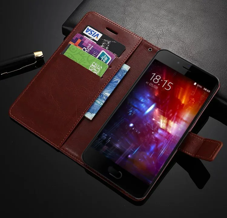 

Luxury Retro Fundas Flip Case For BQ BQ-5203 Vision PU Leather+Soft Silicon Wallet Cover For BQ 5203 Vision 5.2 inch Phone Coque
