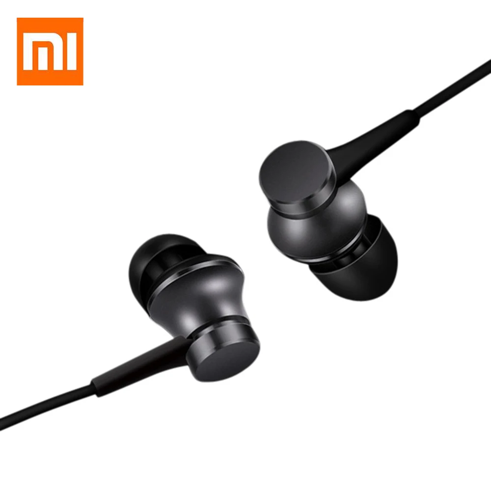 

Original Xiaomi Piston In-Ear Earphones Fresh Version Wired Earphone Microphone Support Handfree Call Song Switching for iPod