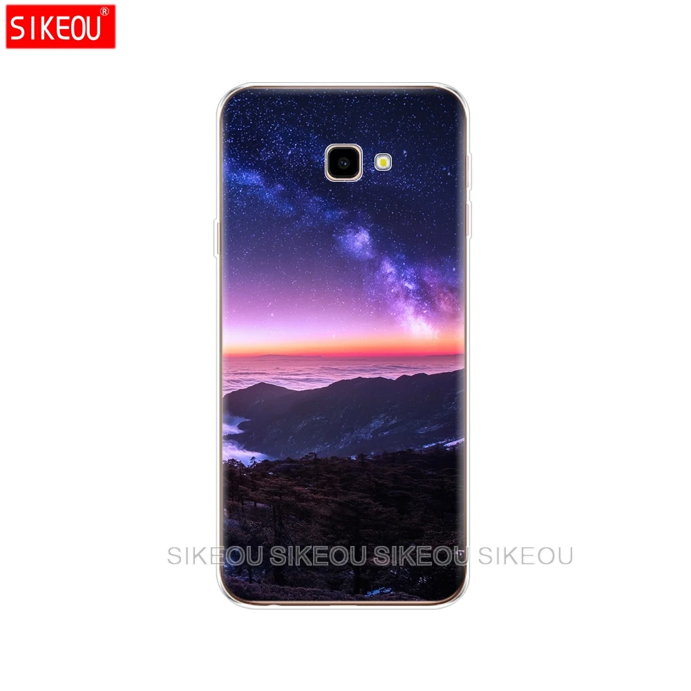 Силиконовый чехол для Samsung J4 Plus мягкий Prime Sm J415 прозрачный телефона|Бамперы| |