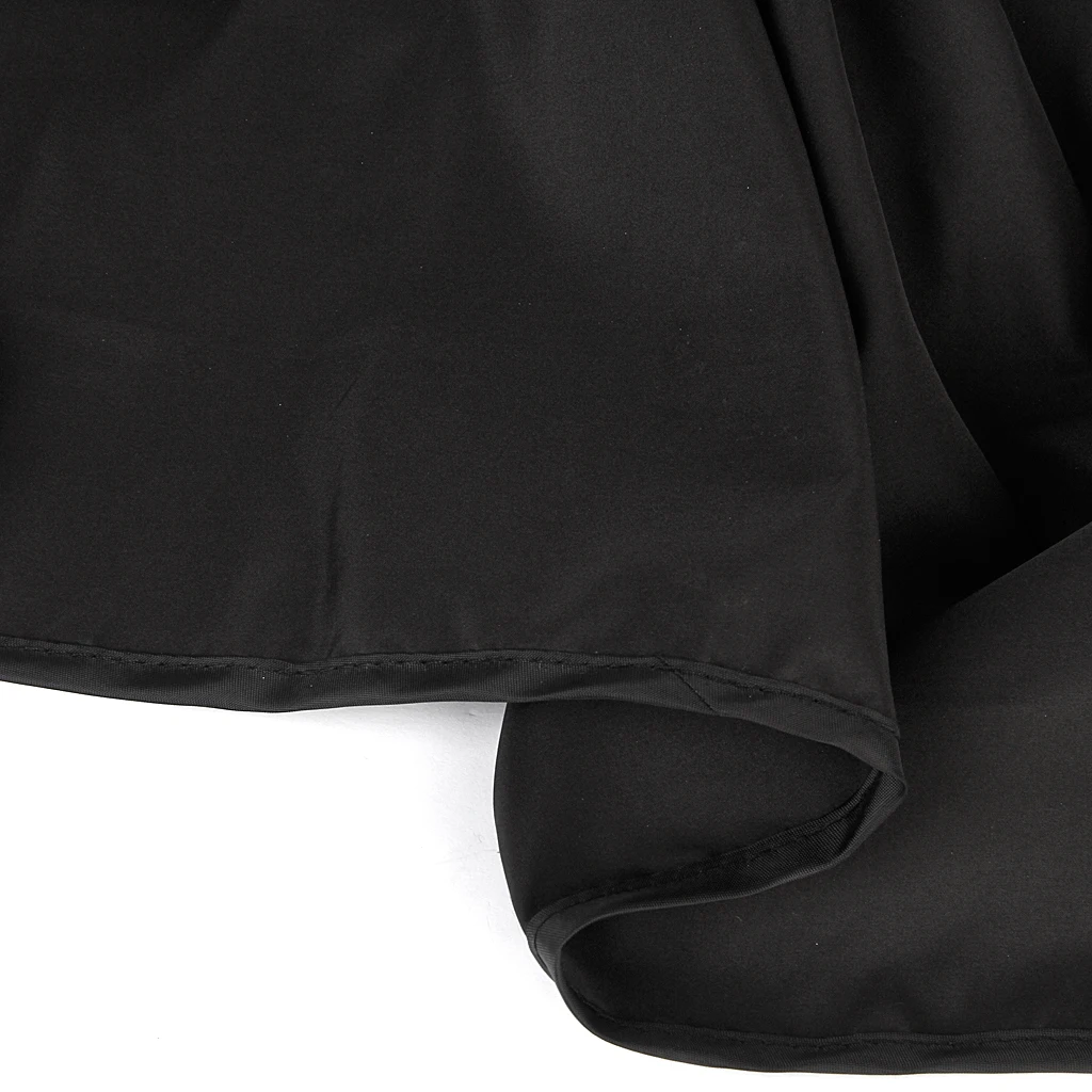 Professional Black Big Salon Barber Hairdressing Cutting Gown Shampoo Hair Cape Cover Waterproof Cloth Salon Barber