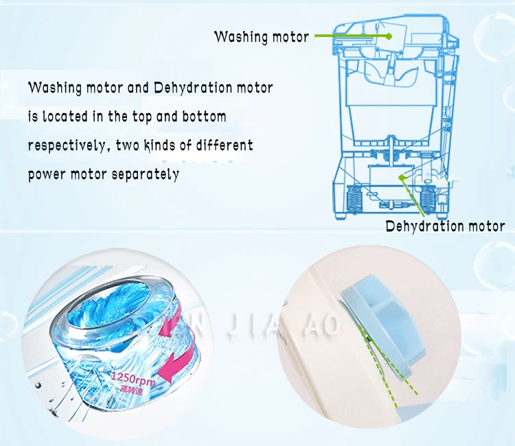 40 Вт Мощность мини стиральная машина может стирать 0,5 кг одежда+ 160 Вт Мощность автоматическая дезинфекционная сушилка особенности Стиральная машина 1 шт