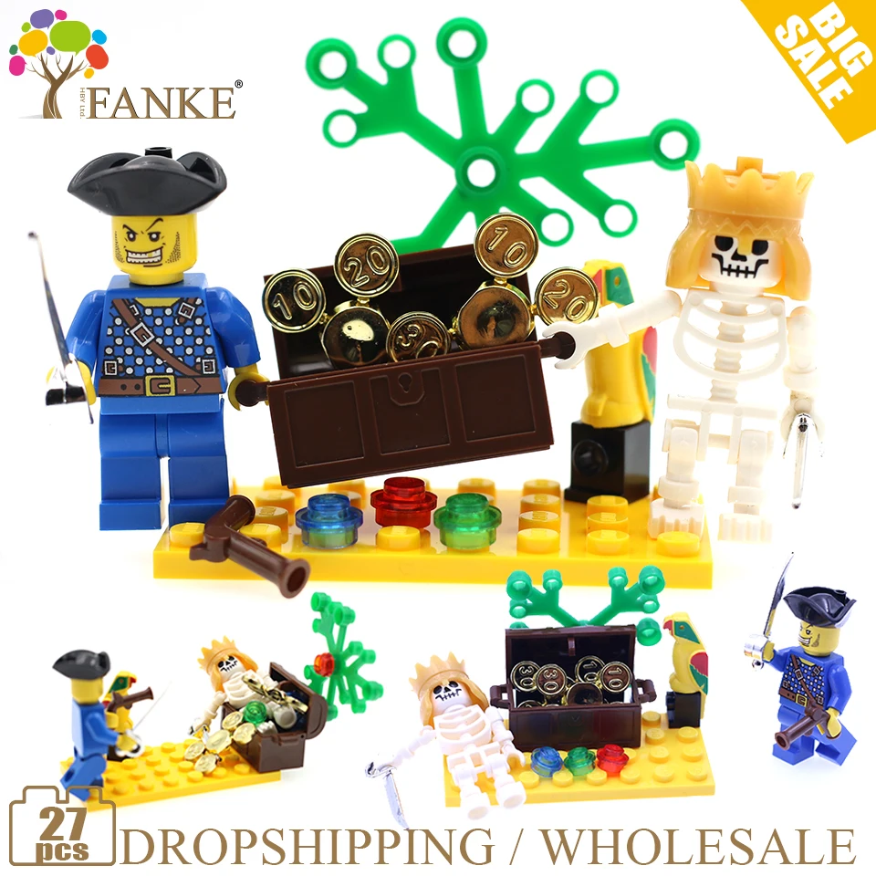 312 27P Pirate Treasure Caribbean Constructor Model Kit Blocks Compatible LEGO Bricks Toys for Boys Girls Children Modeling 312 27P Pirate Treasure Caribbean Constructor Model Kit Blocks Compatible LEGO Bricks Toys for Boys Girls Children Modeling