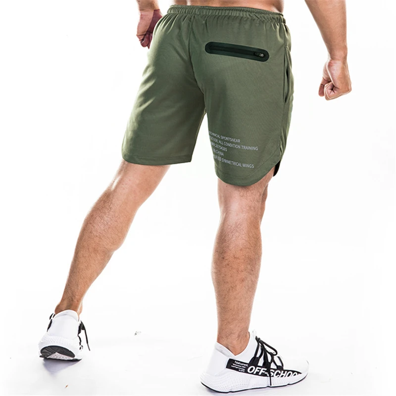 Мужские шорты для бодибилдинга, быстросохнущие пляжные шорты для бега, спортивные штаны, летние мужские спортивные штаны для фитнеса, тренировки, пляжные шорты, M-XXXL