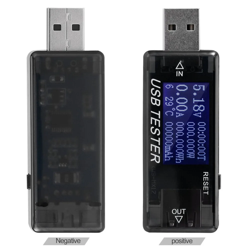 Цифровой Многофункциональный USB тестер 4-30 в мини-Ток Напряжение зарядное устройство Емкость детектор электронная энергия цифровой дисплей