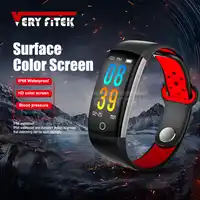 VERYFiTEK Q6 スマートバンド心拍数モニター腕時計血圧酸素リストバンド IP68 防水フィットネストラッカーブレスレット