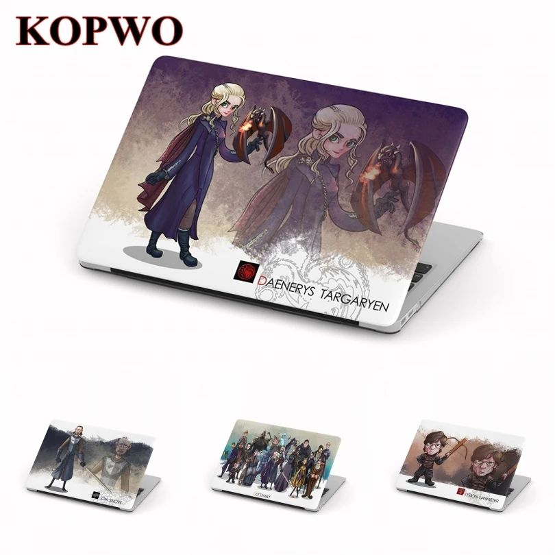 

KOPWO Game of Thrones Laptop Protective Case for Apple Macbook Air Pro 11 13 15 Inch Cartoon Got Notebook Cover For A1989 A1708