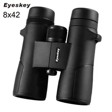 Eyeskey 8X42 Высокое Качество Бинокль широкий угол BAK4 призма полностью многослойный телескоп для наружного путешествия охота осмотр