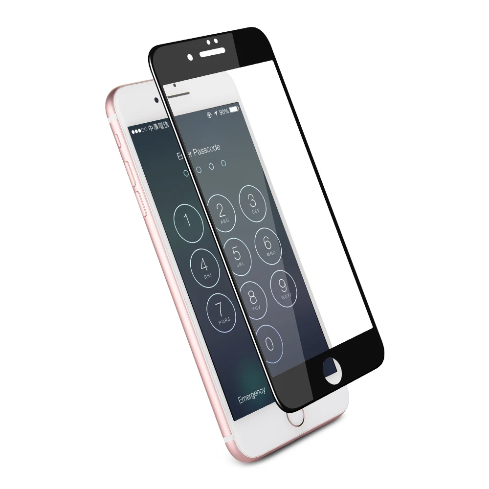  OTAO 3D Volle Abdeckung Gehärtetem Glas Screen Protector Film Für Apple iPhone 6 6S Plus 03mm 9H 3D