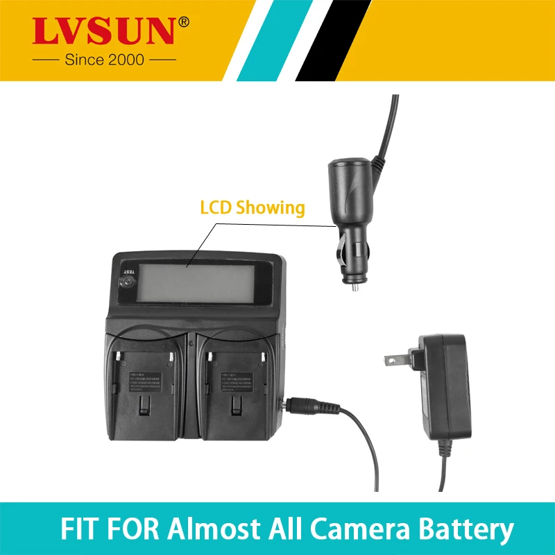 LVSUN Universal DC & Car Camera Battery Charger for NP-FW50 battery NP FW50 Camera Battery and charger for Sony a5100 NEX5T LVSUN Universal DC & Car Camera Battery Charger for NP-FW50 battery NP FW50 Camera Battery and charger for Sony a5100 NEX5T