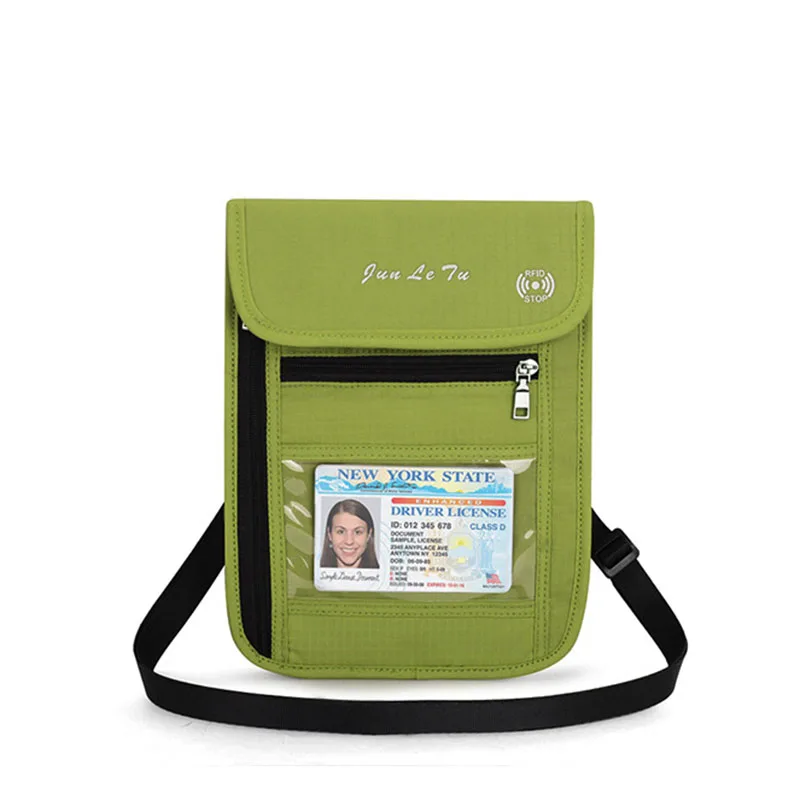Новинка, Обложка для паспорта, для женщин, для путешествий, мужчин, кредитный держатель для карт, для документов, для паспорта, сумка на плечо, сумка для паспорта - Цвет: green