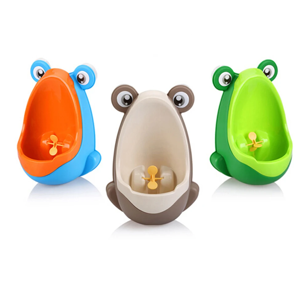 New Style Cheap Baby Urinal Male Child Frog Urinal Toilet Hand On Wall