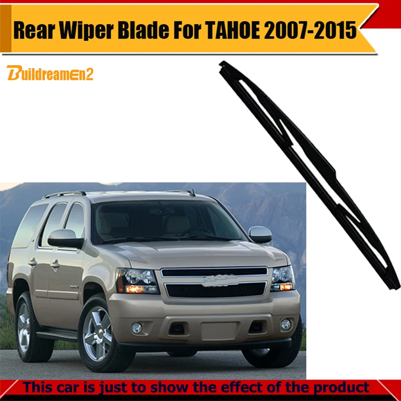 Buildreamen2 For Chevrolet TAHOE 2007 2015 Car Soft Rubber Wiper Blade
