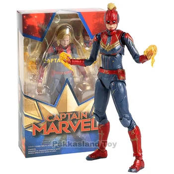 

Captain Marvel Carol Danvers PVC Action Figure Collectible Model Toy