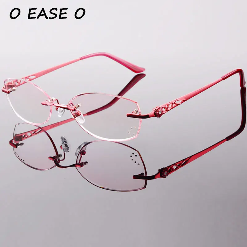 Buy Latest Titanium Rimless Glasses Korean Women