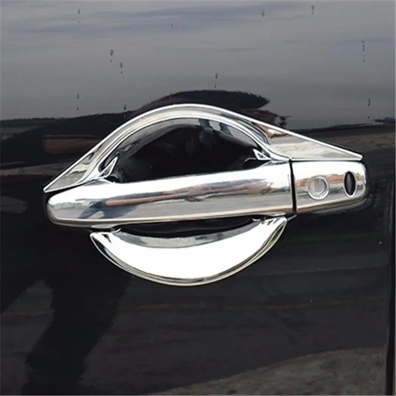 

automobile car styling accessories chromium outside door bowl handle bright sequins decorative modif FOR Mitsubishi ASX