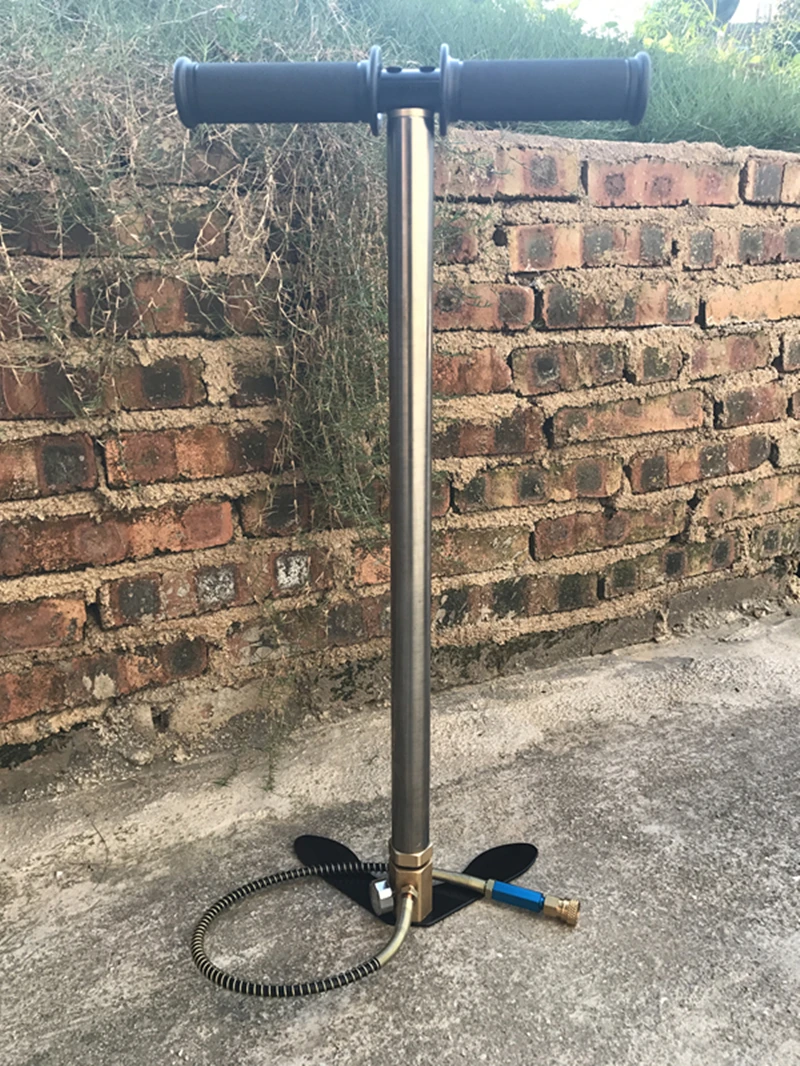 Fixed Manual high pressure PCP pump 4500psi 300bar 30mpa Air rifle