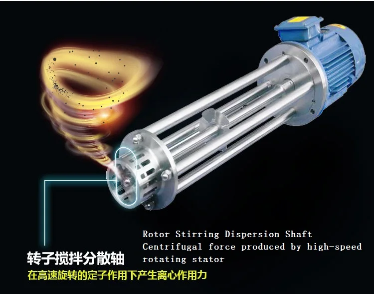 Высокая сдвига миксер 1,5 кВт дисперсер эмульгатор эмульгирующая машина BRH2-90 II головка абсолютно rh