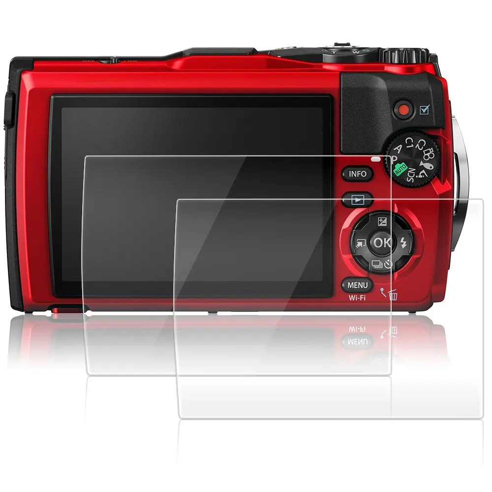 2 pack 0 3mm Glass LCD Screen Protector for Olympus TG 5 TG5 TG4 TG 4