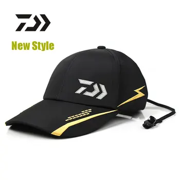 

2017 New Style Fishing Hat Outdoor Summer Breathable Comfortable Caps Sunshade Hats With 2 Colors-Black-Red