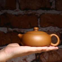 180 мл BianXiShi Сегмент грязи Исин фиолетовая глина чайный горшок зиша китайский чай кунг-фу керамический/фарфоровый чайник художественный чайник подарок старшим