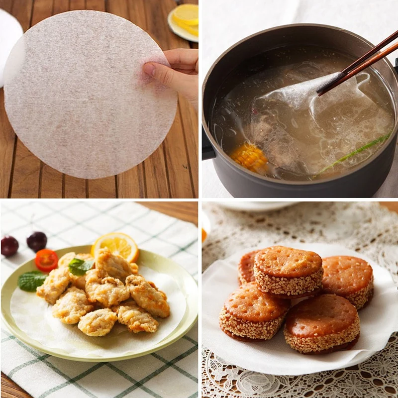 Hot 12 Pieces Kitchen Soup To Absorb Oil Film Edible Oil Absorbing Paper Safe Kitchen