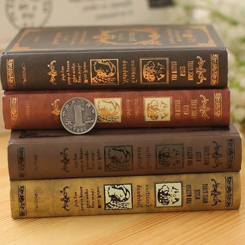 Mini Magic Spells Notebook Vintage Handcover Students Magic School Pocket Hardcover Thickening Diary Notebook Cool Gift For Kids