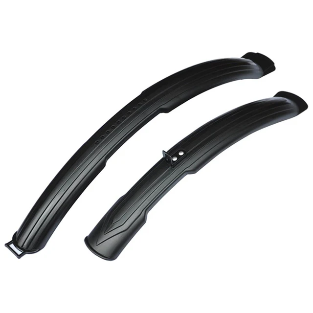 Cheap Before + after Bicycle front fender 24/26 inch Cycling Front Rear Mud Guards