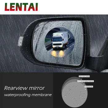 

LENTAI 1Set Car Rearview Mirror Anti-Fog Waterproof Rainproof Film For Ford Focus 2 3 Fiesta Mondeo MK4 Ranger Toyota Corolla