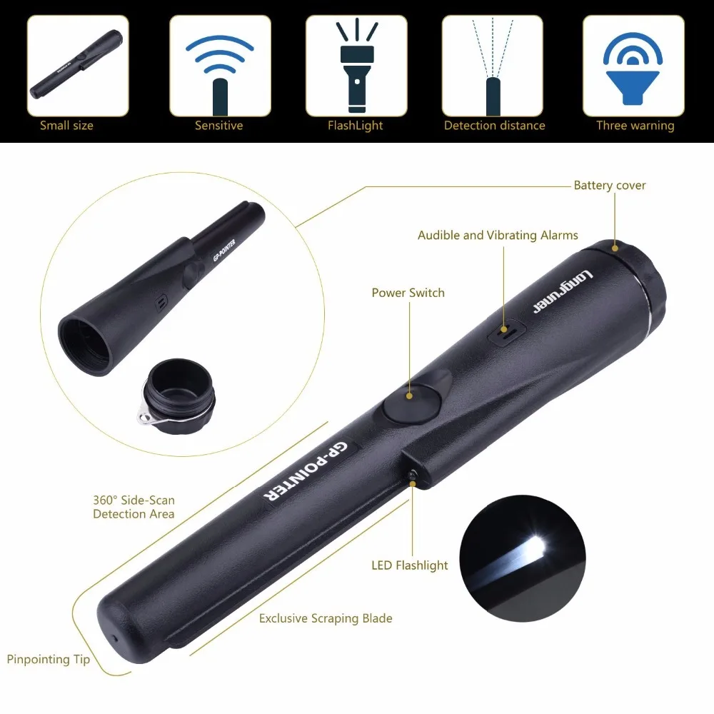 

Garrett Metal detector gold detector pinpointer detector de metais detecteur de metaux Pro Pointer Pinpointing Metal Detectors