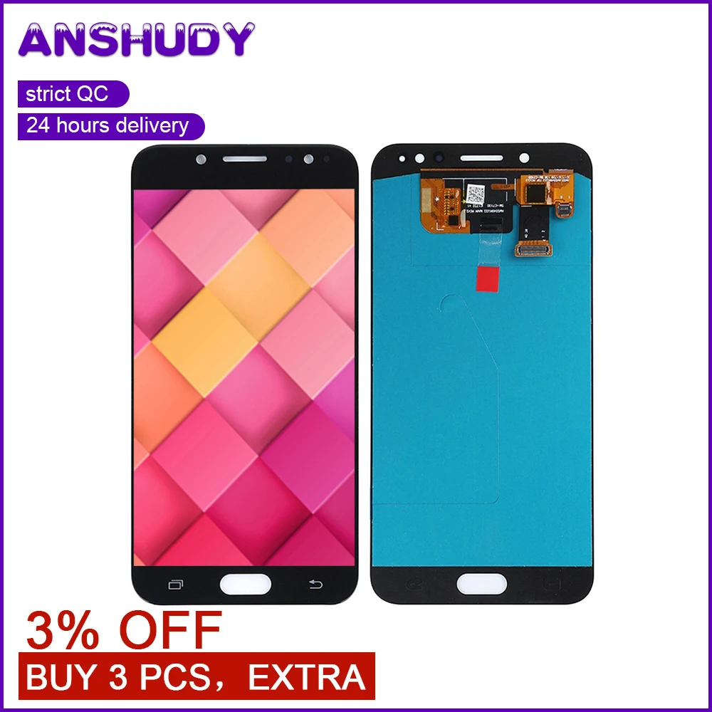 

Oled For Samsung Galaxy C8 Display C7100 LCD Touch Screen Digitizer Assembly For Samsung Galaxy C8 LCD Touch C7100 LCD Display