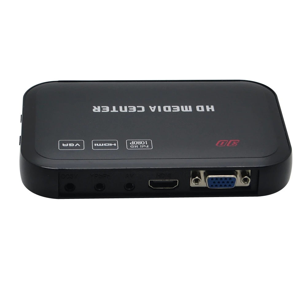5 шт./лот 1080P Full HD 3D медиаплеер HDD HDMI медиаплеер центр с HDMI/AV/VGA Wif ретранслятор функция