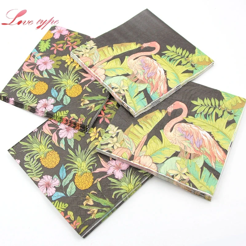 Online Buy Wholesale patterned paper napkins from China patterned paper napkins Wholesalers
