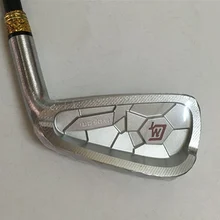 Совершенно 7 шт MTG ITOBORI Железный набор серебро MTG ITOBORI Гольф кованые железные клюшки для гольфа 4-9 P сталь/графитовый Вал с крышкой головы