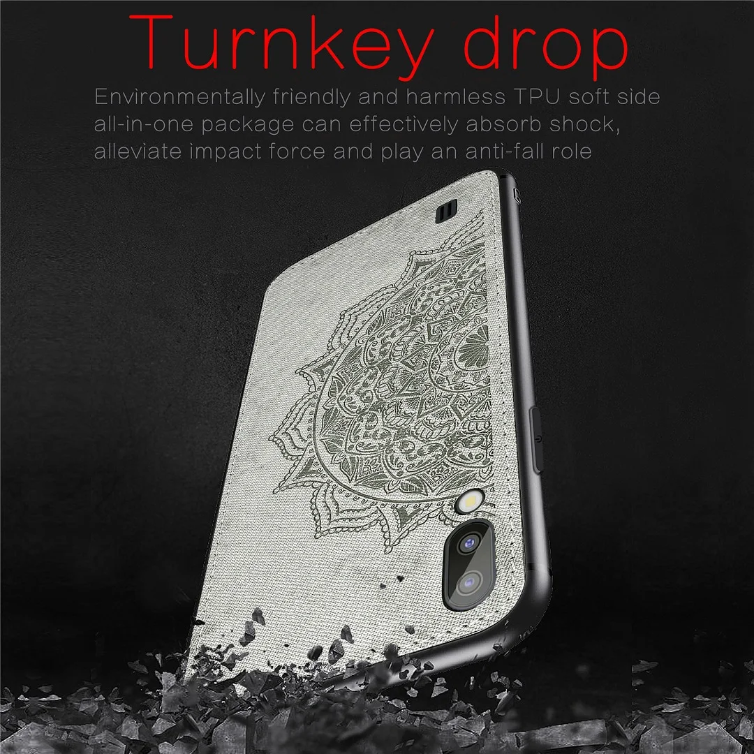 

For Samsung Galaxy A10 Case Galaxy A10 Cover Mandala Pattern back cover For Samsung Galaxy A10 A105F A105 SM-A105F A 10 case bag