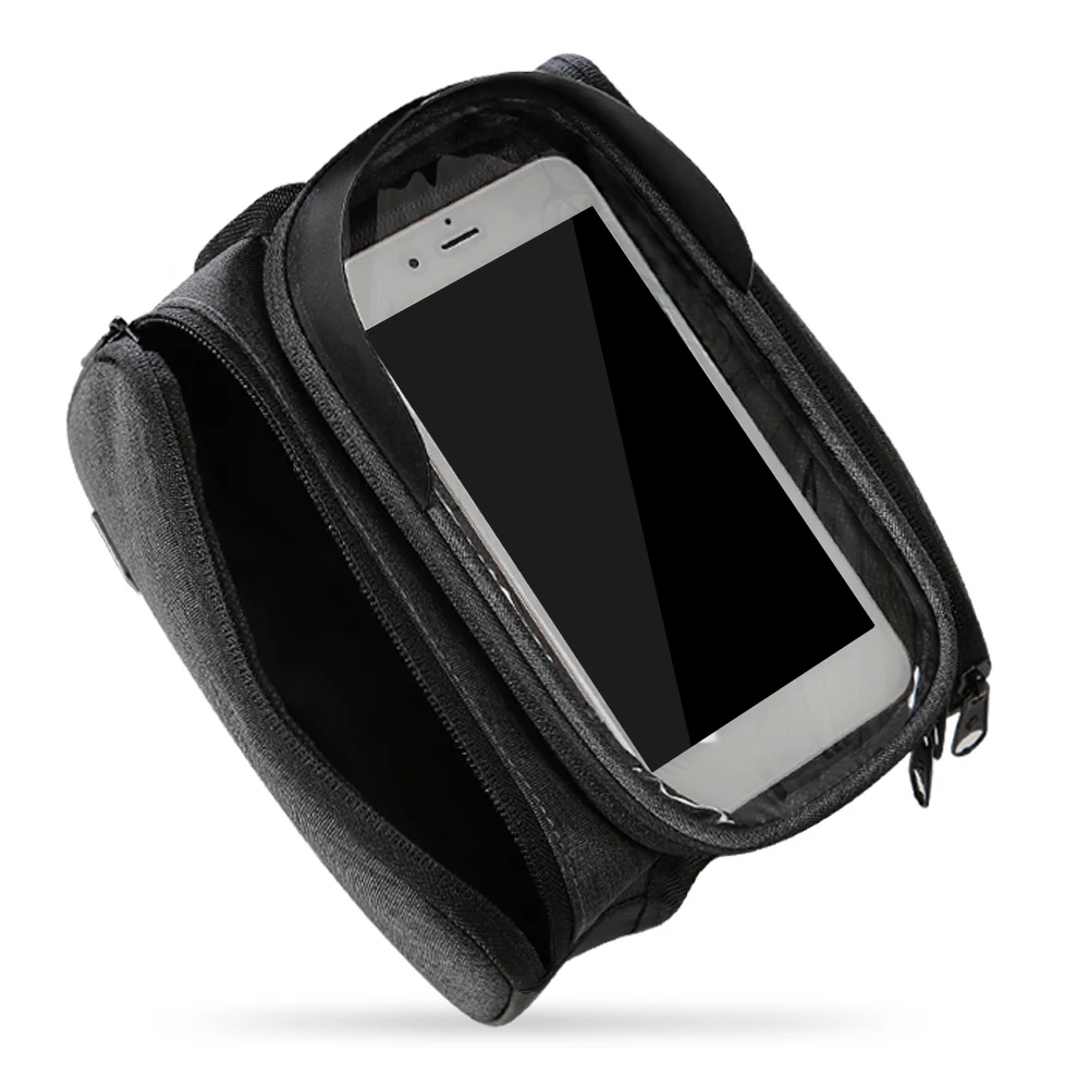 Cheap Portable MTB Bike Top Tube Bag Oxford Bicycle Handlebar Bag Cycling Front Frame Tool Bag Bicycle accessories 2 Cheap Portable MTB Bike Top Tube Bag Oxford Bicycle Handlebar Bag Cycling Front Frame Tool Bag Bicycle accessories 2