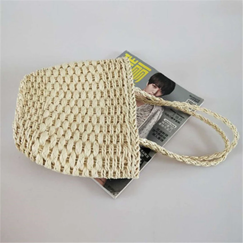 

Sweet 2018 New National Wind Handbags Casual Personality Weaving Women's Bags Handbags Travel Holiday Beach Bags