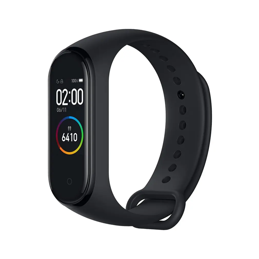 Для Xiaomi Mi Band 4/3 смарт-браслет 0,9" AMOLED Цвет Экран 135 мА/ч, 50 м Водонепроницаемый 6-спортивных режимов смарт-браслет с ремешком