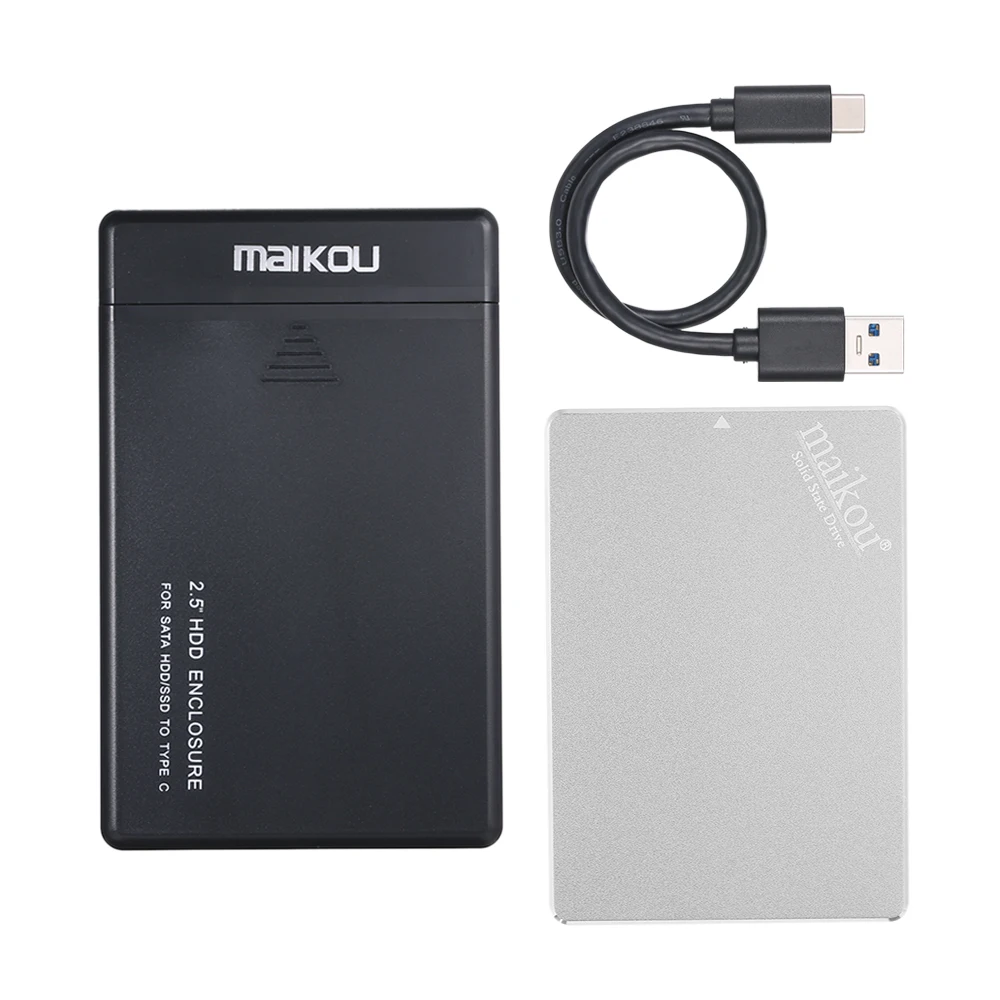 MAIKOU мобильного SSD 60G/120G/240G/360G/480G/1 ТБ HDD Тип жёсткого диска-C& USB3.0 универсальный для бизнесменов