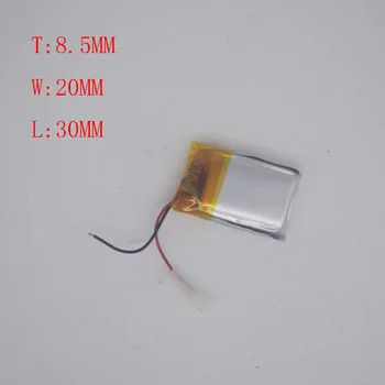

3.7 V Lithium Battery 902030/852030 MP3 / MP4 Insert Card Speaker Navigator General 500mAh