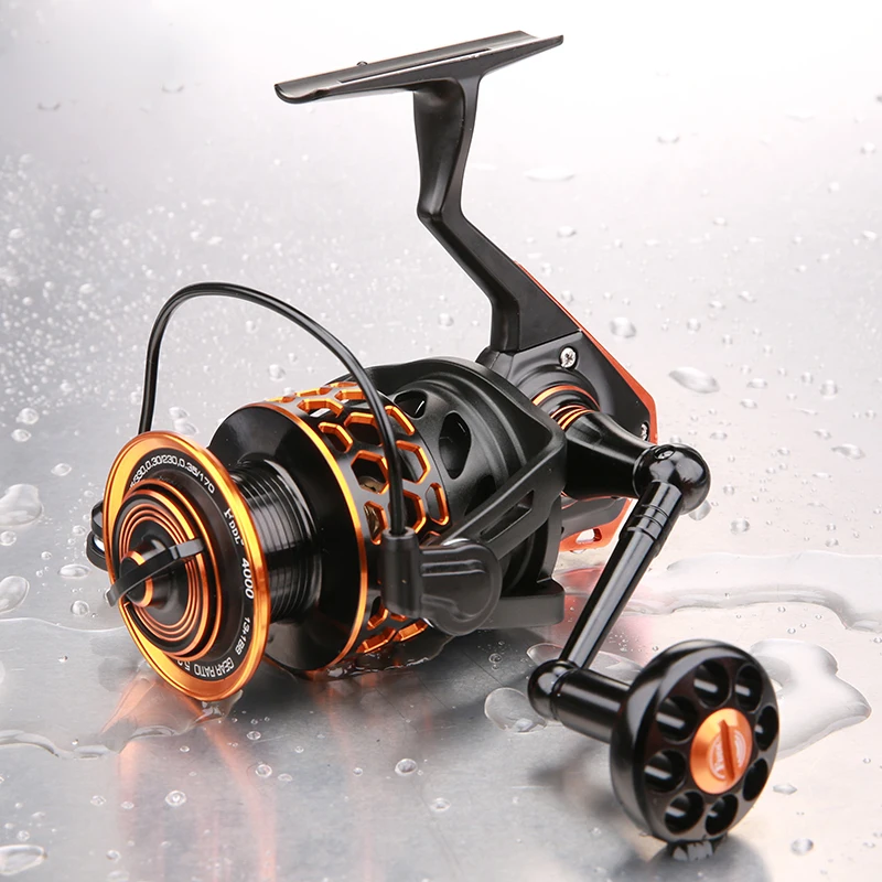 Carrete De Pesca Mini De Metal – Relación 5.2:1, 13+1 Rodamientos, Compacto Para Carpa Y Lubina